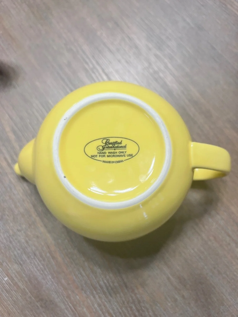 Yellow Ceramic Teapot w/ Stainless Lid, Teapot Trivet, Heart Tea Infuser SET